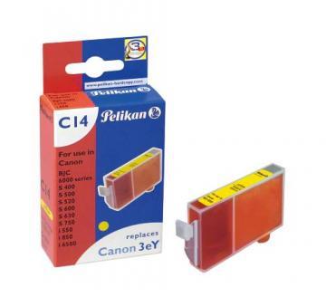 Cartus PELIKAN 335111 yellow compatibil cu Canon 3eY - Pret | Preturi Cartus PELIKAN 335111 yellow compatibil cu Canon 3eY
