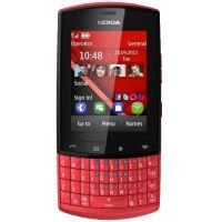 Telefon mobil Nokia Smartphone Asha 303, CPU 1 GHz, RAM 128 MB, microSD, 2.60 inch (320x240), OS S40, Tastatura QWERTY (Red) - Pret | Preturi Telefon mobil Nokia Smartphone Asha 303, CPU 1 GHz, RAM 128 MB, microSD, 2.60 inch (320x240), OS S40, Tastatura QWERTY (Red)