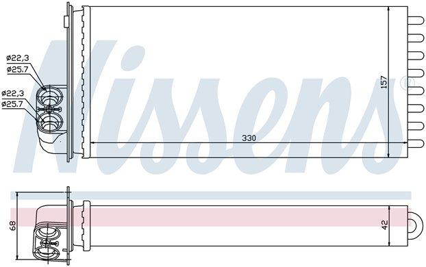 Vand Radiator Incalzire Renault Midlum - Pret | Preturi Vand Radiator Incalzire Renault Midlum