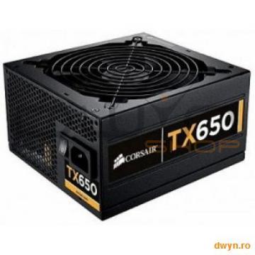 Corsair TX650M, Enthusiast Series, 650W modular PSU, 80+ Bronze Certified - Pret | Preturi Corsair TX650M, Enthusiast Series, 650W modular PSU, 80+ Bronze Certified