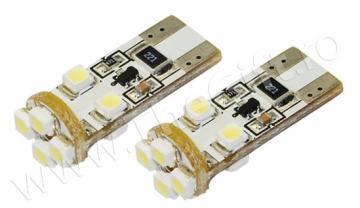 Set led pozitie T10 8 SMD - Pret | Preturi Set led pozitie T10 8 SMD