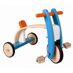 Tricicleta de Lemn Plan Toys - Pret | Preturi Tricicleta de Lemn Plan Toys