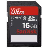 Card memorie Sandisk SDHC Ultra 16GB Class 10 - Pret | Preturi Card memorie Sandisk SDHC Ultra 16GB Class 10