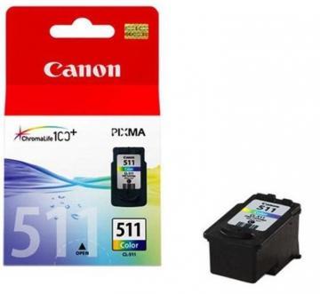 Cartus color CL-511 pentru MP260, blister nesecurizat, Canon - Pret | Preturi Cartus color CL-511 pentru MP260, blister nesecurizat, Canon