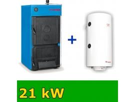 Pachet Cazan lemne Starmax 21 kW complet+ boiler mixt 120 L - Pret | Preturi Pachet Cazan lemne Starmax 21 kW complet+ boiler mixt 120 L