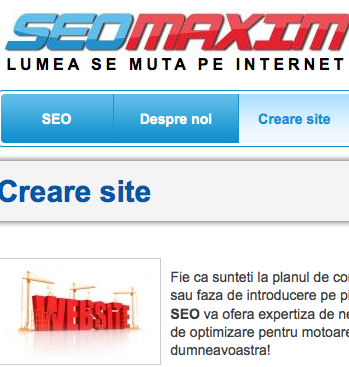 Creare Site, SEOMAXIM, Creare Site, 0721 003 550, optimizat pentru Google pe Cuvinte-Cheie - Pret | Preturi Creare Site, SEOMAXIM, Creare Site, 0721 003 550, optimizat pentru Google pe Cuvinte-Cheie