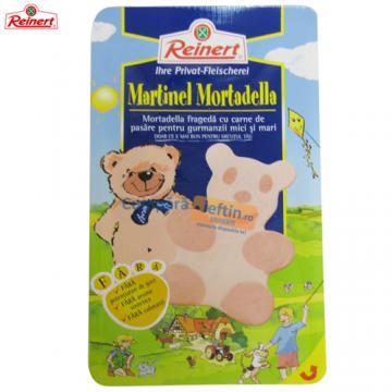 Mortadella carne de pasare felii Reinert Martinel 80 gr - Pret | Preturi Mortadella carne de pasare felii Reinert Martinel 80 gr