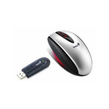 Mouse Genius Wireless Mini Navigator Silver USB - Pret | Preturi Mouse Genius Wireless Mini Navigator Silver USB