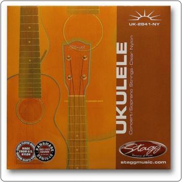 Stagg UK-2841-NY - Set corzi transparente din nylon pentru ukulele - Pret | Preturi Stagg UK-2841-NY - Set corzi transparente din nylon pentru ukulele