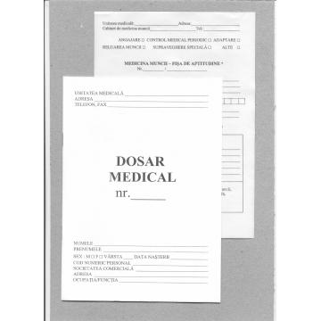 Dosar medical pentru medicina muncii - Pret | Preturi Dosar medical pentru medicina muncii