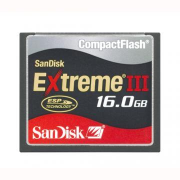Card memorie SanDisk Compact Flash Extreme III 16GB - Pret | Preturi Card memorie SanDisk Compact Flash Extreme III 16GB