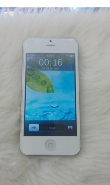 iPhone 5 dual sim wireless noi in cutie logo - Pret | Preturi iPhone 5 dual sim wireless noi in cutie logo