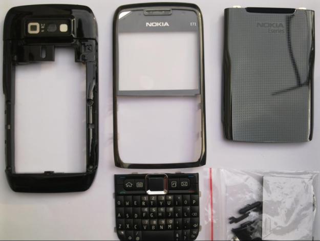 Carcasa Nokia E71 Black ( NEAGRA ) ORIGINALA COMPLETA SIGILATA - Pret | Preturi Carcasa Nokia E71 Black ( NEAGRA ) ORIGINALA COMPLETA SIGILATA