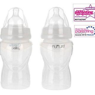 Set 2 Biberoane din silicon moale Airflow 250ml,0 luni+ - Pret | Preturi Set 2 Biberoane din silicon moale Airflow 250ml,0 luni+