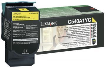 Toner Lexmark C540A1YG Galben - Pret | Preturi Toner Lexmark C540A1YG Galben