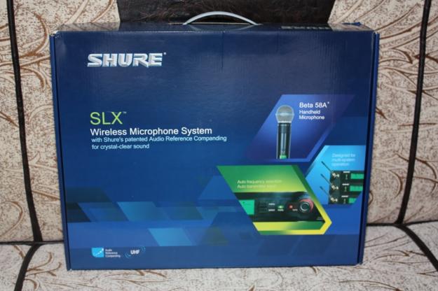 Vand microfon Shure Beta 58 SLX 24 fara fir SIGILAT !!! - Pret | Preturi Vand microfon Shure Beta 58 SLX 24 fara fir SIGILAT !!!