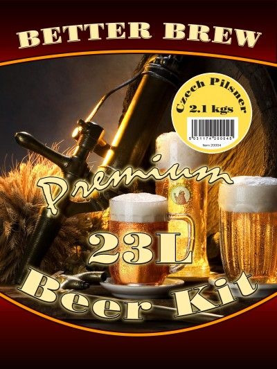 Better Brew Czech Pilsner - kit pentru bere de casa - faci 23 de litri de bere super buna! - Pret | Preturi Better Brew Czech Pilsner - kit pentru bere de casa - faci 23 de litri de bere super buna!