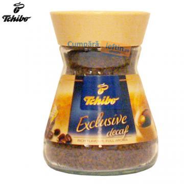Cafea instant decafeinizata Tchibo Exclusive 100 gr - Pret | Preturi Cafea instant decafeinizata Tchibo Exclusive 100 gr