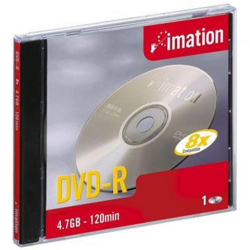 DVD-R Imation 8x 4.7GB 120 MIN 1 buc/jewel - Pret | Preturi DVD-R Imation 8x 4.7GB 120 MIN 1 buc/jewel