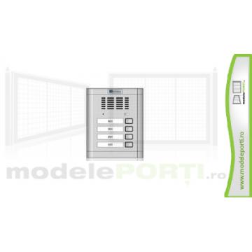 Panoul de apel interfon pentru 4 familii - Pret | Preturi Panoul de apel interfon pentru 4 familii