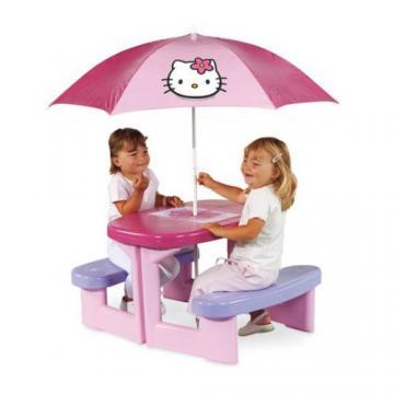 Smoby - Masuta Picnic Hello Kitty - Pret | Preturi Smoby - Masuta Picnic Hello Kitty