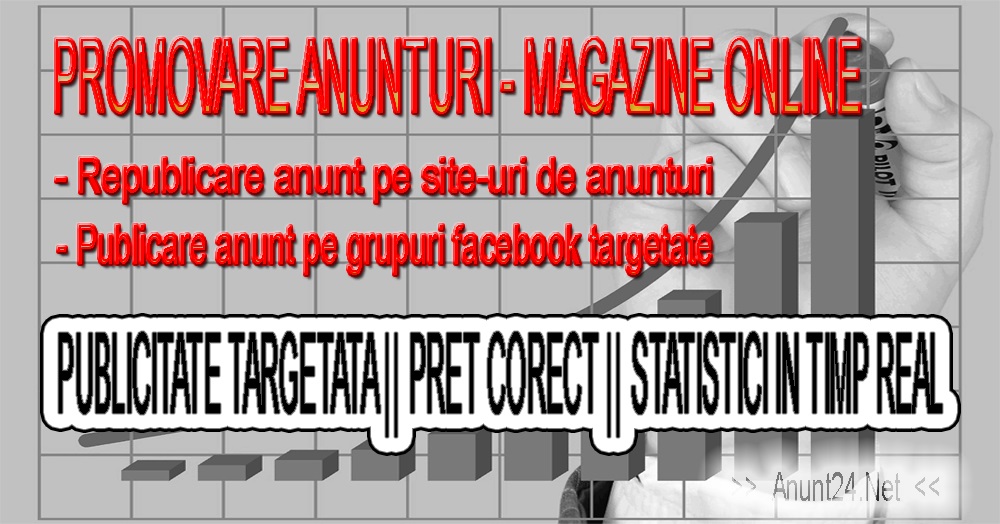 Adauga anunt pe mai multe site-uri si grupuri facebook - Promovare - Pret | Preturi Adauga anunt pe mai multe site-uri si grupuri facebook - Promovare