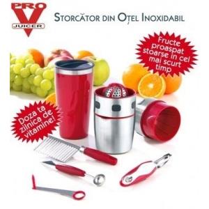 Pro v juicer si shaker cu pro v decoset storcator inox citrice - Pret | Preturi Pro v juicer si shaker cu pro v decoset storcator inox citrice