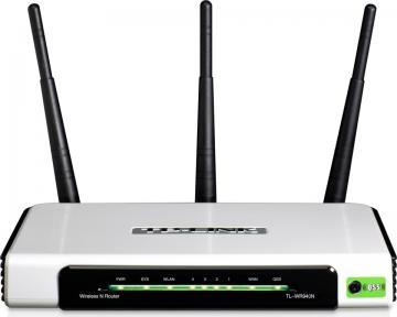 Router Wireless 4 Porturi 300Mbps, 3T3R, 2.4GHz, 802.11n Draft 2.0, 802.11g/b, 4port Switch, 2 antene, TP-LINK TL-WR940N - Pret | Preturi Router Wireless 4 Porturi 300Mbps, 3T3R, 2.4GHz, 802.11n Draft 2.0, 802.11g/b, 4port Switch, 2 antene, TP-LINK TL-WR940N