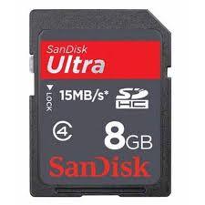 Secure Digital Sandisk 8GB Ultra SDHC - SDSDH-008G-U46 - Pret | Preturi Secure Digital Sandisk 8GB Ultra SDHC - SDSDH-008G-U46