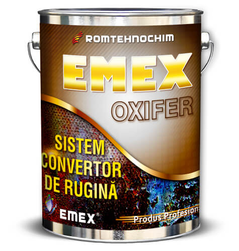 Sistemul Anticoroziv Convertor de Rugina EMEX OXIFER - Pret | Preturi Sistemul Anticoroziv Convertor de Rugina EMEX OXIFER