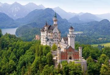 Puzzle Castorland 500 Neuschwanstein Castle, Germany - Pret | Preturi Puzzle Castorland 500 Neuschwanstein Castle, Germany