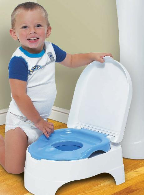 Summer - Olita All in One Potty Seat and Step Stool Blue - Pret | Preturi Summer - Olita All in One Potty Seat and Step Stool Blue