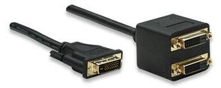 Cablu Video Splitter Manhattan 307772 - Pret | Preturi Cablu Video Splitter Manhattan 307772