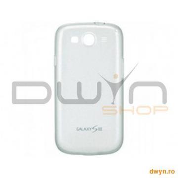 Galaxy S3 i9300 Protective Cover with Ruber Caps White - Pret | Preturi Galaxy S3 i9300 Protective Cover with Ruber Caps White