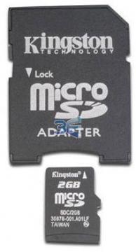 Kingston Micro SD 2GB + adaptor SD, Generatia 2 - Pret | Preturi Kingston Micro SD 2GB + adaptor SD, Generatia 2