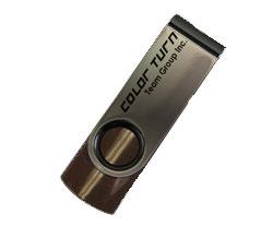 USB flash Team Group Color Turn 8GB, brown - Pret | Preturi USB flash Team Group Color Turn 8GB, brown