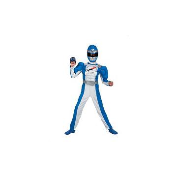 Costum party/carnaval baieti - Power Ranger albastru - Pret | Preturi Costum party/carnaval baieti - Power Ranger albastru