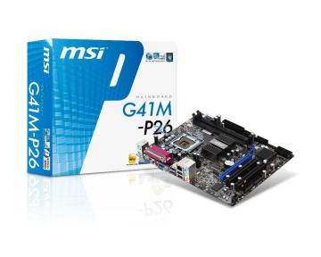 MSI G41M-P26, FSB 1333MHz, DDR1066, Socket 775 , mATX - Pret | Preturi MSI G41M-P26, FSB 1333MHz, DDR1066, Socket 775 , mATX