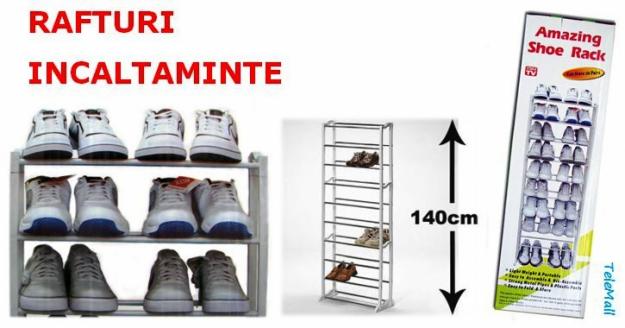 AMAZING SHOE RACK - Suport pentru pantofi (20 de perechi) - Pret | Preturi AMAZING SHOE RACK - Suport pentru pantofi (20 de perechi)