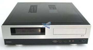 Carcasa Antec Media Center, telecomanda, ecran VFD, 350W, negru-argintiu + Transport Gratuit - Pret | Preturi Carcasa Antec Media Center, telecomanda, ecran VFD, 350W, negru-argintiu + Transport Gratuit