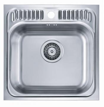 Chiuvete Inox - ALVEUS Basic 140 inox satinat - Pret | Preturi Chiuvete Inox - ALVEUS Basic 140 inox satinat