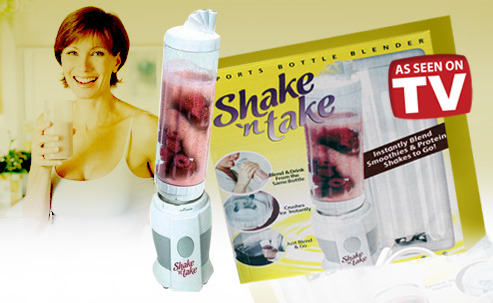 Shake 'n Take - cana blender pentru fructe - Pret | Preturi Shake 'n Take - cana blender pentru fructe