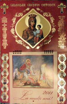 Calendar ortodox de perete 2011 - Pret | Preturi Calendar ortodox de perete 2011