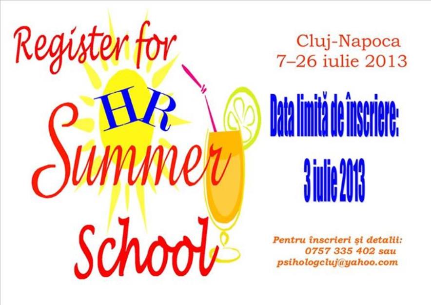 Hr Summer School - Pret | Preturi Hr Summer School