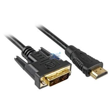 Sharkoon Cablu HDMI -&gt; DVI-D 18+1, 3 metri - Pret | Preturi Sharkoon Cablu HDMI -&gt; DVI-D 18+1, 3 metri