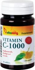 Vitamina C 1000mg cu Bioflavonoide, acerola si macese 30 - compr - Pret | Preturi Vitamina C 1000mg cu Bioflavonoide, acerola si macese 30 - compr