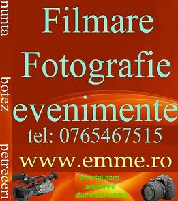 Filmare Nunta Fotografie Botez Campina Ploiesti Prahova ~~EMME HD Events~~ - Pret | Preturi Filmare Nunta Fotografie Botez Campina Ploiesti Prahova ~~EMME HD Events~~