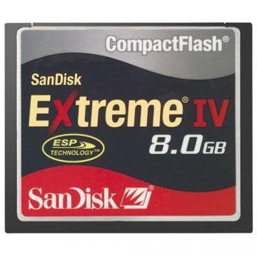 Card memorie SanDisk Compact Flash ExtremeIV 8GB, SDCFX4-8192 - Pret | Preturi Card memorie SanDisk Compact Flash ExtremeIV 8GB, SDCFX4-8192