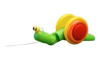 Plan Toys jucarii tras PULL ALONG SNAIL - Pret | Preturi Plan Toys jucarii tras PULL ALONG SNAIL