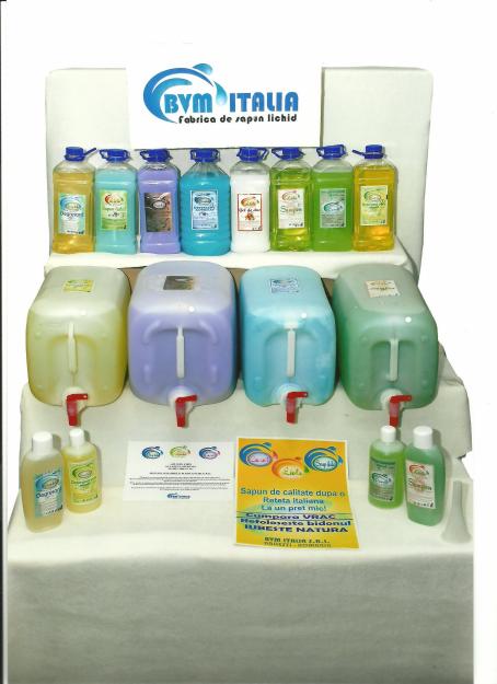 sapun lichid pentru corp si detergent lichid pentru casa si produse profesionale - Pret | Preturi sapun lichid pentru corp si detergent lichid pentru casa si produse profesionale